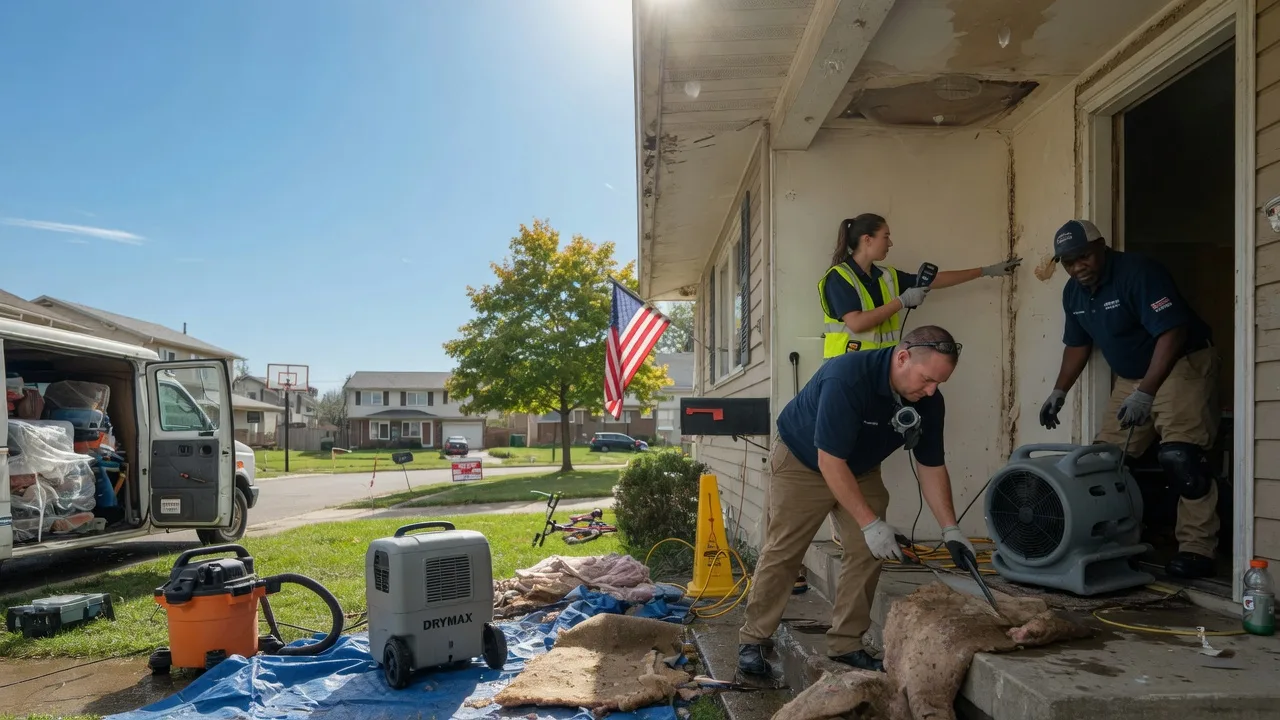Water Damage Restoration in Raritan, IL near me